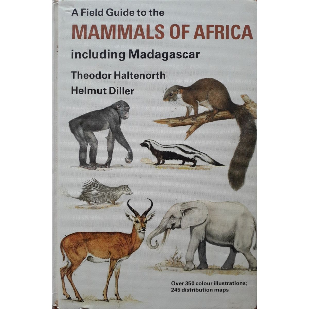 Mammals of Africa Including Madagascar by Theodor Haltenorth & Helmut ...