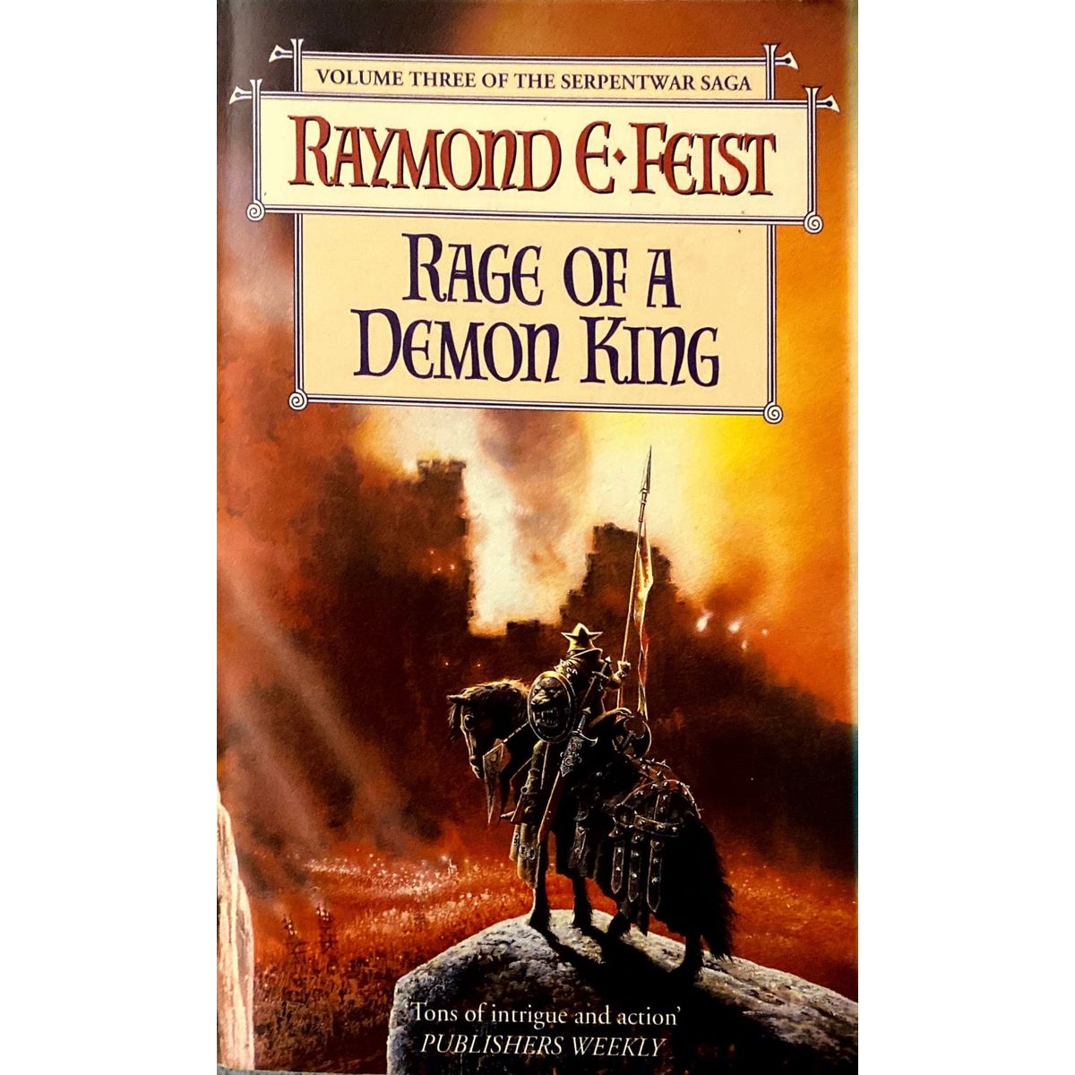 ISBN: 9780006482987 / 0006482988 - Rage of a Demon King by Raymond E. Feist [1998]