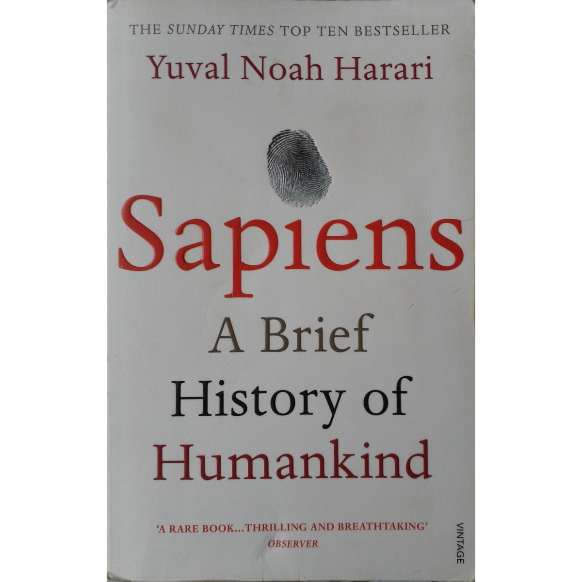 ISBN: 9780099590088 / 0099590085 - Sapiens: A Brief History of Humankind by Yuval Noah Hariri [2015]