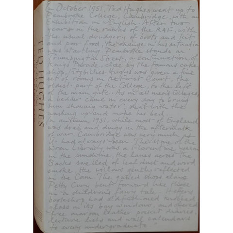 ISBN: 9780297646013 / 029764601X - Ted Hughes: The Life of a Poet by Elaine Feinstein [2001]
