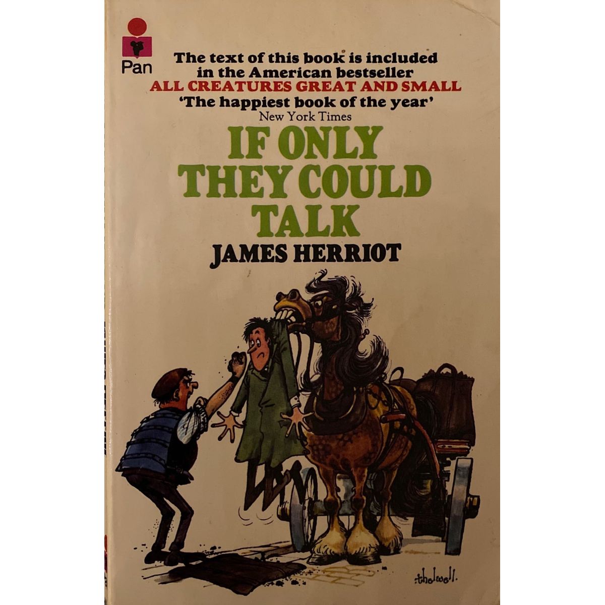 ISBN: 9780330237833 / 0330237837 - If Only They Could Talk by James Herriot [1976]