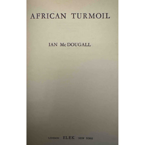 African turmoil by Ian McDougall (1954)