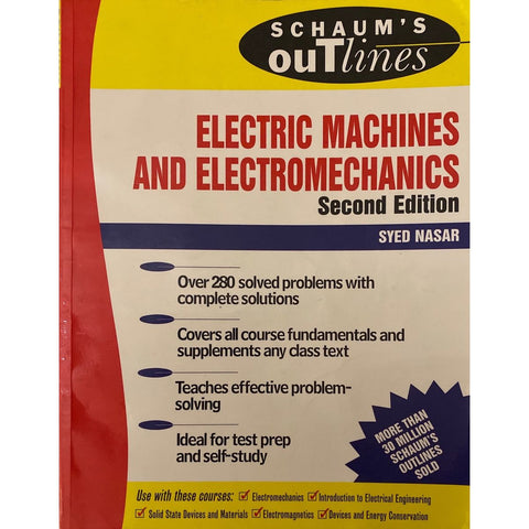 ISBN: 9780070459946 / 0070459940 - Schaum's Outline of Electric Machines & Electromechanics by Syed Nasar [1997]
