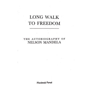 ISBN: 9780316874960 / 0316874965 - Long Walk to Freedom: The Autobiography of Nelson Mandela by Nelson Mandela & Richard Stengel [1994]
