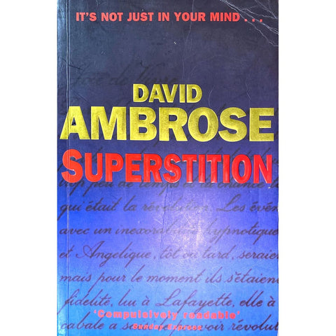 ISBN: 9780333728086 / 0333728084 - Superstition by David Ambrose [1997]