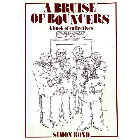 ISBN: 9780356150567 / 0356150569 - A Bruise of Bouncers: A Book of Collectives by Simon Bond [1987]