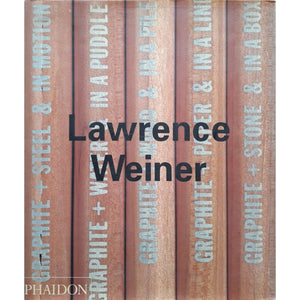 ISBN: 9780714837550 / 0714837555 - Lawrence Weiner by Alexander Alberro, Alice Zimmerman, Benjamin H.D. Buchloh and David Batchelor [1998]