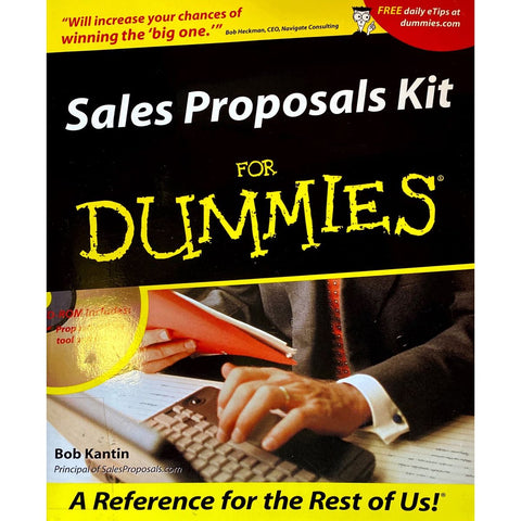 ISBN: 9780764553752 / 0764553755 - Sales Proposal Kit for Dummies by Bob Cantin [2001]