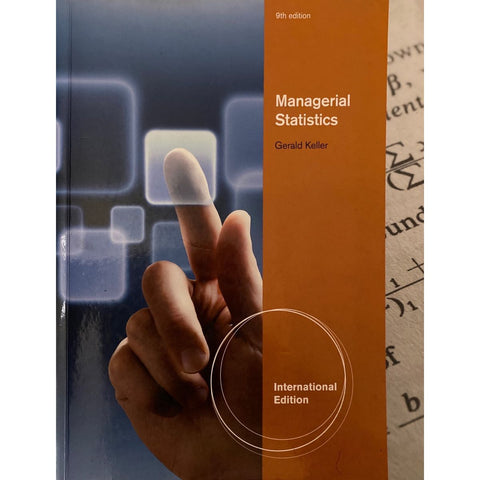 ISBN: 9781111534639 / 1111534632 - Managerial Statistics by Gerald Keller, 9th International Edition, with Online Content Printed Access Card [2011]