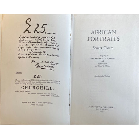 African Portraits by Stuart Cloete [1969]