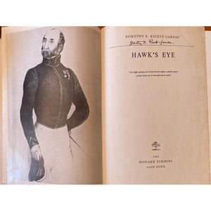 Hawk's Eye by Dorothy E. Rivett-Carnac, Signed, 1st Edition [1966]