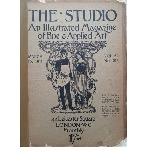 The Studio: An Illustrated Magazine of Fine & Applied Art by Charles Holme, Vol.52 No.216 [1911]