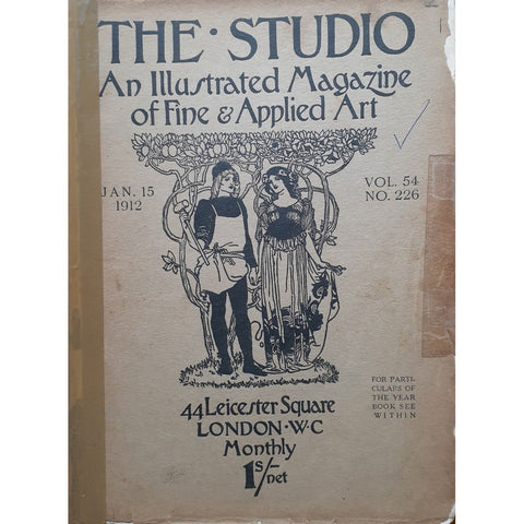 The Studio: An Illustrated Magazine of Fine & Applied Art by Charles Holme, Vol.54 No.226 [1912]