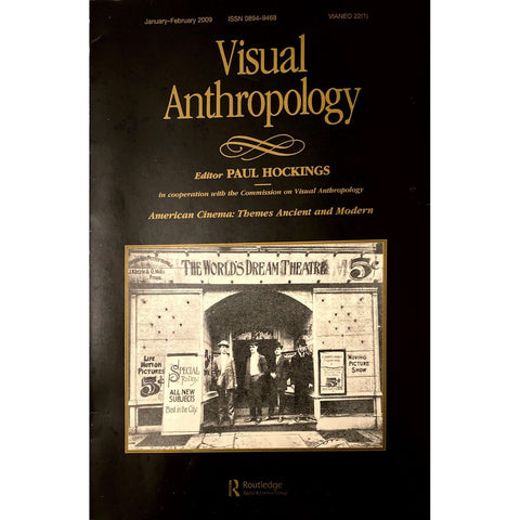 ISSN: 08949468 - Visual Anthropology by Paul Hockings, Vol.22, Jan-Feb [2009]